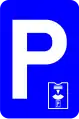 E9a: Parking allowed, when using parking disk