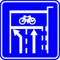 F14: Advanced stop line for bicycles