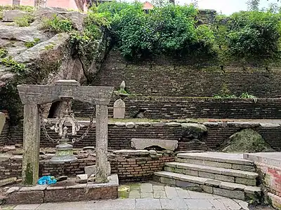 Small bell beside Bajrayogini temple