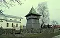 Bell tower of St.Nicolas church in the village Lysiatychi