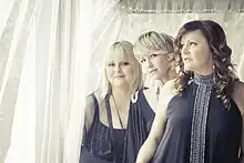 L to R:Lyn Bowtell, Karen O'Shea, Kate Ballantyne, July 2015