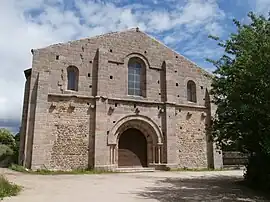 The abbey church in Virlet