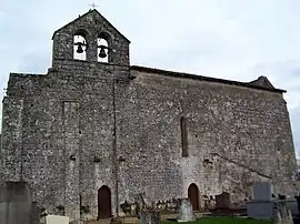 The church in Bellefond