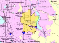 U.S. Census map