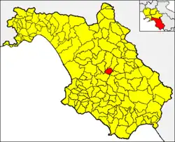 Bellosguardo within the Province of Salerno