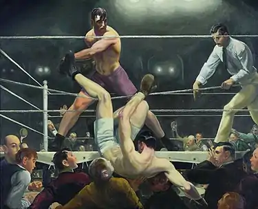 George Bellows, Dempsey and Firpo, (1924)