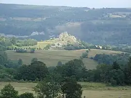 A view of the plateau of Aubrac, in Belvezet