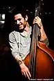 Ben Jacobs on bass at New World BreweryYbor City, Tampa, FloridaJanuary 26, 2012