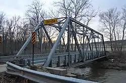 Benedict Road bridge over Clear Fork