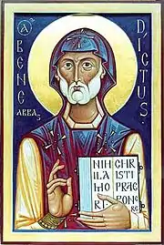 St. Benedict of Nursia.