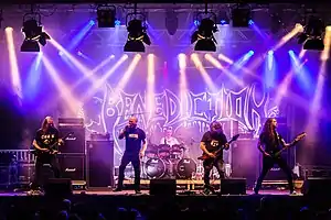 Benediction performing in 2019