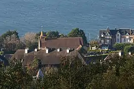 Benerville-sur-Mer seen from Mont Canisy