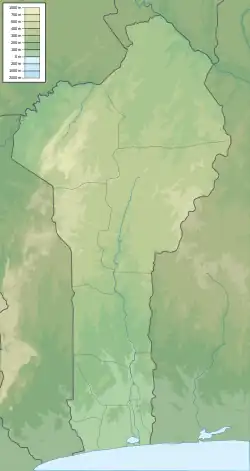 1972 Dahomeyan coup d'état is located in Benin