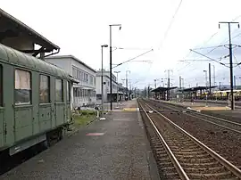 The railway station in Béning-lès-Saint-Avold