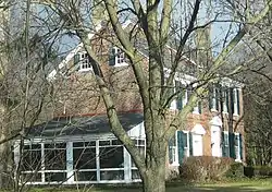 Benjamin Clark House, built in 1769, in Deptford Township, January 2010