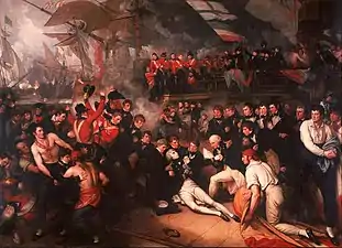 Benjamin West  The Death of Nelson  1806
