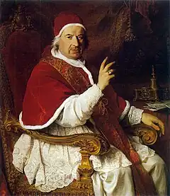 Pope Benedict XIV(1740–1758)