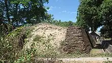 Western wall of the fortress