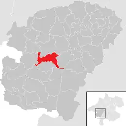 Location in the district