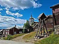 Røros - Hyttklokka and Bergstadens Ziir