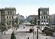 Halle Gate around 1900