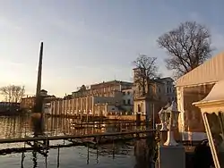 "Berliner Bürgerbräu" building over the Müggelspree