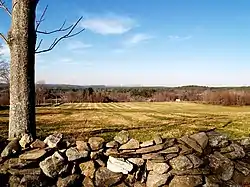 View from summit of Sawyer Hill, Berlin, Massachusetts