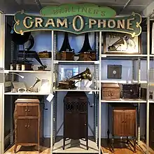 Phonographs and Gramophones in the permanent exhibition