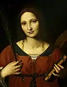 Bernardino Luini - St. Catherine, 16th century