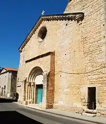 The church in Bernis