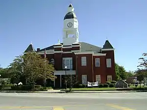 Berrien County courthouse in Nashville