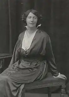 Portrait of Berta Ruck by Walter Stoneman, circa 1916