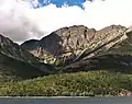 East aspect, from Waterton Lake