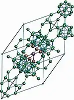 Structure of β-R boron