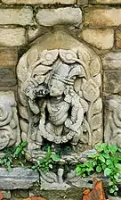 Bhagiratha on a jarun at Taumadhi Square, Bhaktapur, Nepal