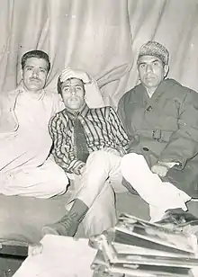  Maqbool Bhat, Hashim Qureshi and Mir Qayyum