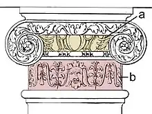 drawing of architectural detail