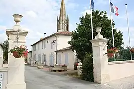 The town hall in Bignay