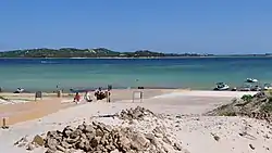 Beach of Praia de Bilene, Mozambique