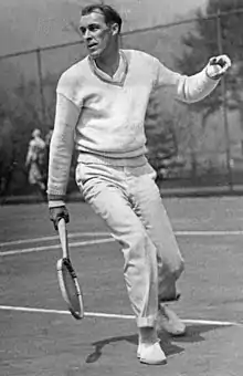 Image 36Bill Tilden, a joint all-time record holder in men's singles (from US Open (tennis))