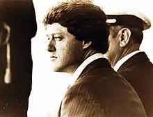 Clinton in the early 1980s