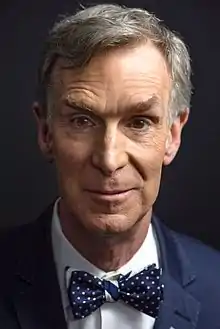 Photographic portrait of Bill Nye