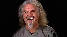 Billy Connolly laughing