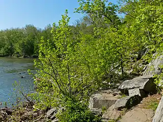 View of Potomac river from B trail