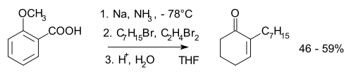 Birch Alkylation Org Synth 1990