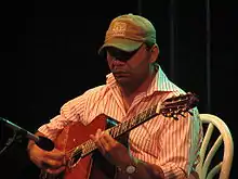 Lagrène performing at the Festival des Granges à Laimont, August 2006