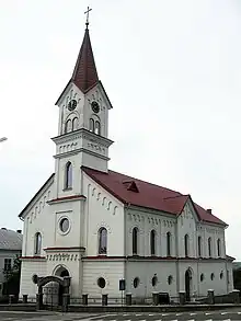 Former Evangelical Lutheran (now Orthodox) church in Ilișești (German: llischestie)