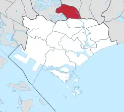 Location in Central Region