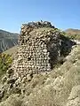 One of the original standing walls of the castle