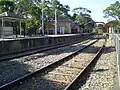 Blackwood station in 2007; bus Interchange can be seen on the left